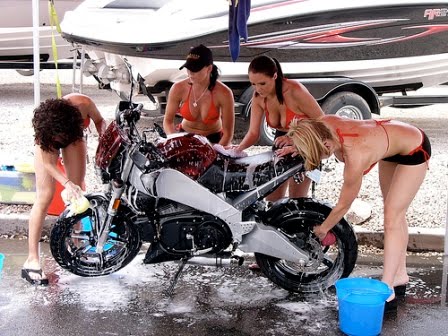 Lava-rápido de motos