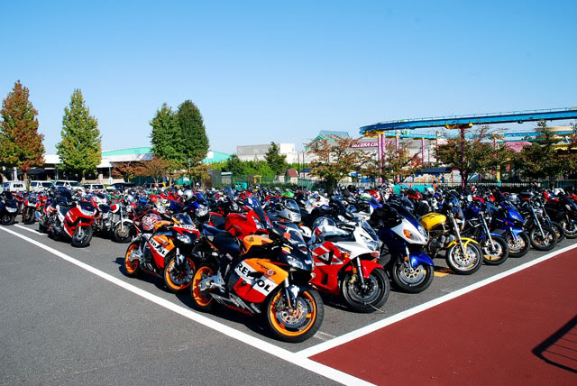 Estacionamento de motos