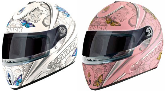 Shark S800-S Butterfly Azul e Rosa