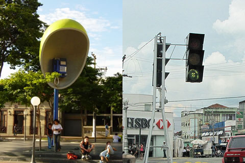 Orelhão e Semaforo