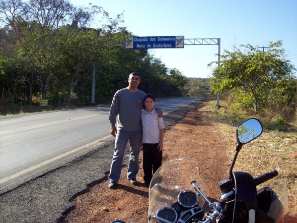 Chegada á Chapada dos Guimarães