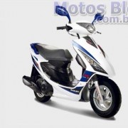 Suzuki Burgman 125ie 2011 Branco e Azul