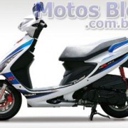 Suzuki Burgman 125ie 2011 Branco e Azul