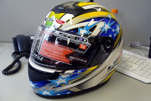 Capacete LS2 FF350 Patriot