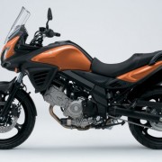 Suzuki DL-650 V-Strom Laranja Esquerda