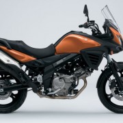 Suzuki DL-650 V-Strom Laranja Direita