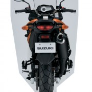 Suzuki DL-650 V-Strom Laranja Traseira