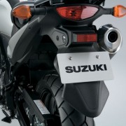 Traseira da Suzuki DL-650 V-Strom