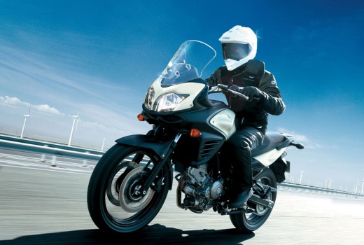 Suzuki V-Strom 650 2012 Branca