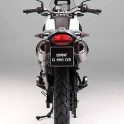 Traseira da BMW G650GS 2012