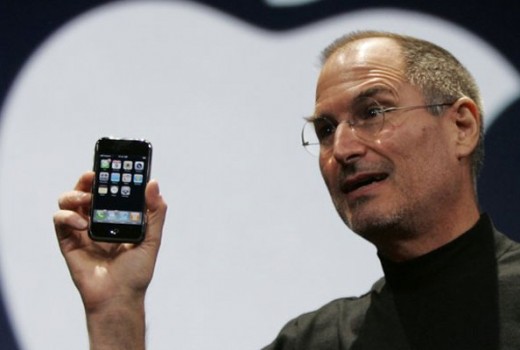 Steve Jobs no Keynote em 2007