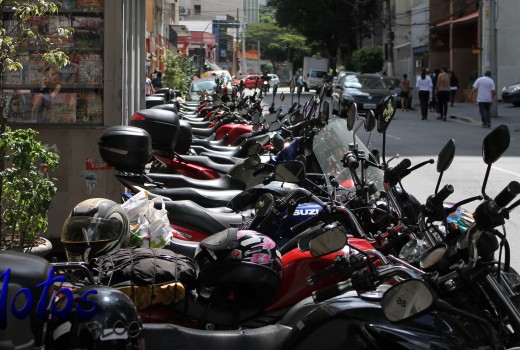 Estacionamento de motos